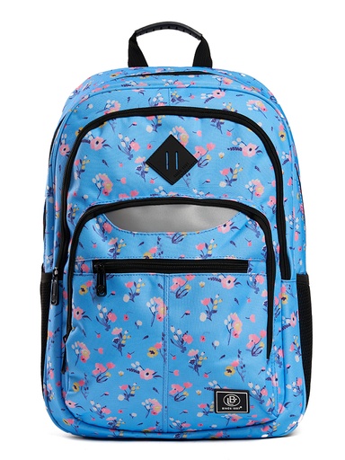 [LBAF-PR4] Mochila LB Axon Celeste Floral