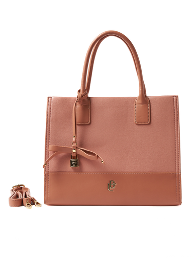 [LB2504ROSADO] Bolso LB Tipo Satchel Yomara Rosado