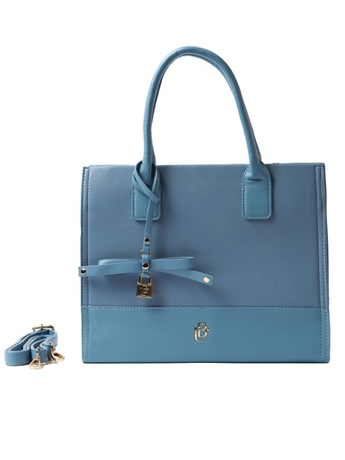 [LB2504DENIM] Bolso LB Tipo Satchel Yomara Celeste