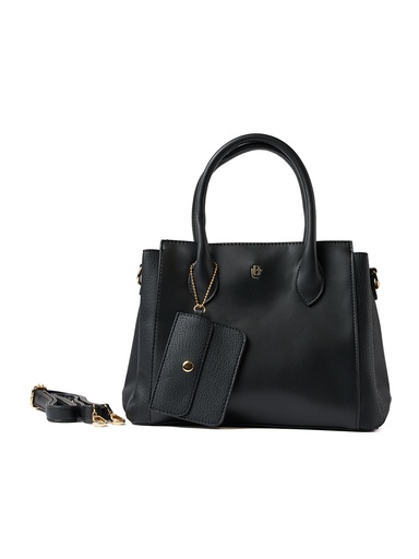 [LB2509NEGRO] Bolso LB Tipo Satchel Lourdes Negro