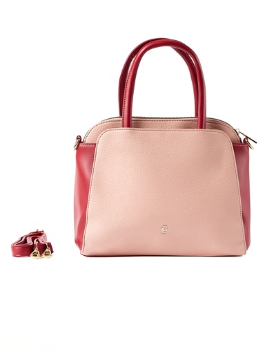 [LB2510BURDEOS] Bolso LB Tipo Satchel Aylen Burdeos