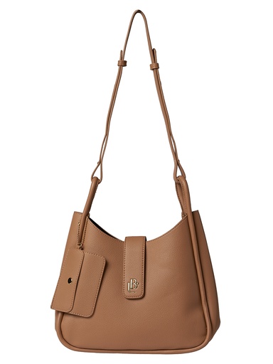 [LB2518CAFE] Bolso LB Tipo Hobo Azucena Café