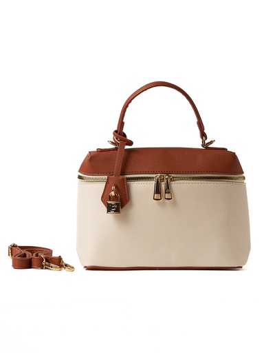 [LB2523BEIGE MLT] Bolso LB Tipo Bandolero Dany Beige Mlt