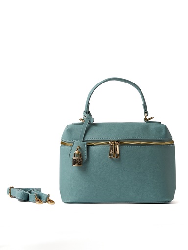 [LB2523DENIM] Bolso LB Tipo Bandolero Dany Celeste