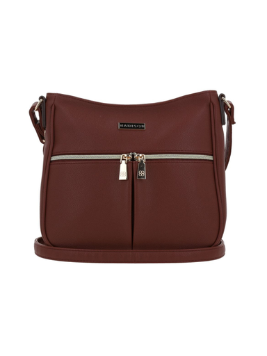 [MD25141-M] Bolso Tipo Bandolero Tinto Madison Malana