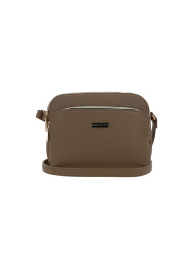 [MD25143-8] Bolso Bandolero Taupe Madison
