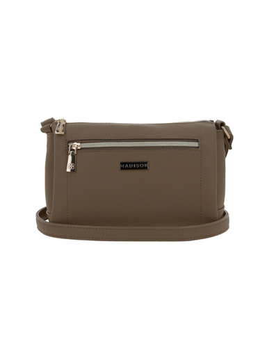 [MD25144-8] Bolso Bandolero Madison Taupe Abi