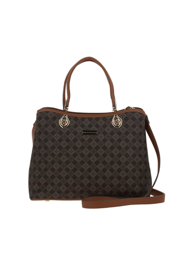 [MD25151-B] Bolso Satchel Café Madison 