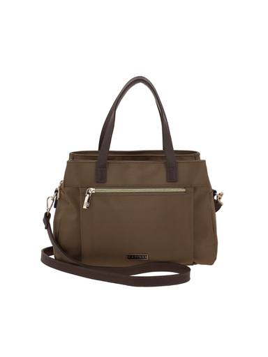 [MD25182-B] Bolso Tipo Tote Madison Felicia Taupe