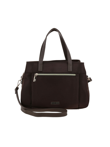[MD25182-D] Bolso Tipo Tote Madison Felicia Café Oscuro