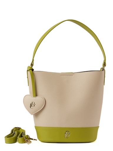[LB2514BE-GRN] Bolso LB Tipo Tote Bucket Verde