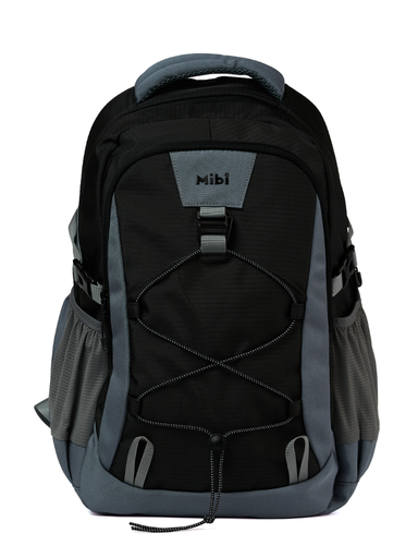 [MI-G025] Mochila Mibi Adventure Negro/Gris