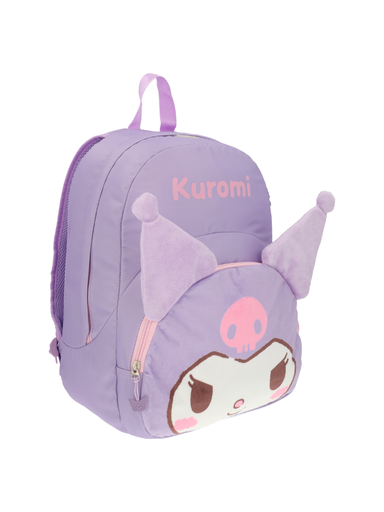 [KRM007-BP093A] Mochila Kuromi Plush Ears
