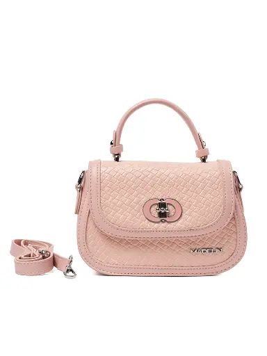 [MAD-1171-PK] Bolso Madelin Tipo Bandolero Dey Rosa