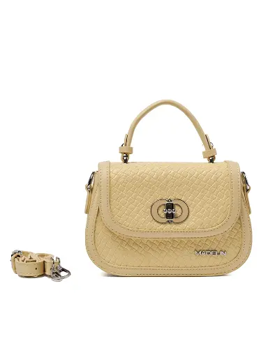 [MAD-1171-YE] Bolso Madelin Tipo Bandolero Dey Beige