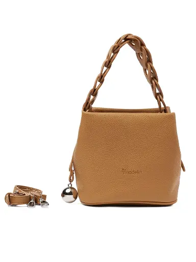 [MAD-3660-KH] Bolso Madelin Tipo Tote Gabriela Mocca