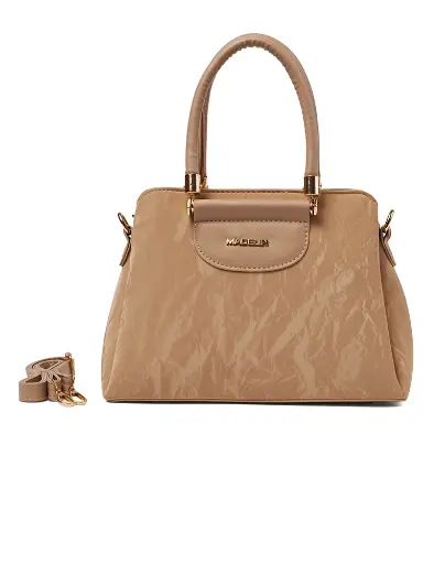 [MAD-8925-6-KH] Bolso Madelin Tipo Satchel Vanessa Beige