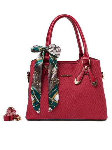 [MAD-K211-RE] Bolso Madelin Tipo Satchel Rojo