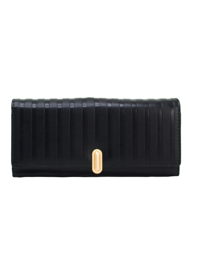 [MAD-T5601-189-BK] Billetera Madelin Grande Para Dama Youl Negro