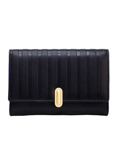 [MAD-T6223-091-BK] Billetera Madelin Mediana Hillarie Negro
