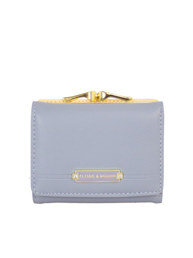 [MAD-T7368-321-BL] Billetera Madelin Pequeña Para Mujer Yara Celeste