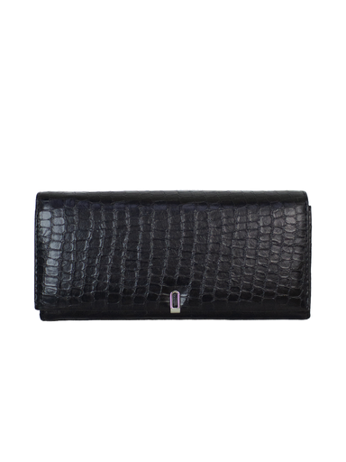 [MAD-T8607-002-BK] Billetera Madelin Grande Para Mujer Yoss Negro
