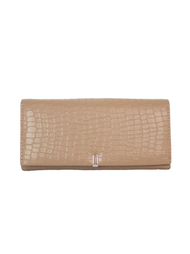 [MAD-T8607-002-KH] Billetera Madelin Grande Para Mujer Yoss Beige Oscuro