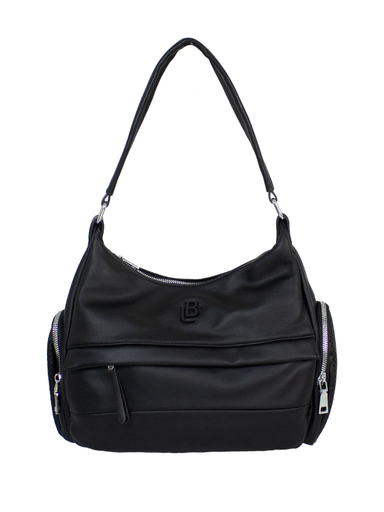 [LB184542NEG] Bolso LB Tipo Hobo Marigold Negro