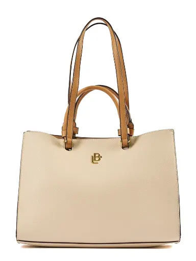 [LB184544BEI] Bolso LB Tipo Satchel Valentina Beige