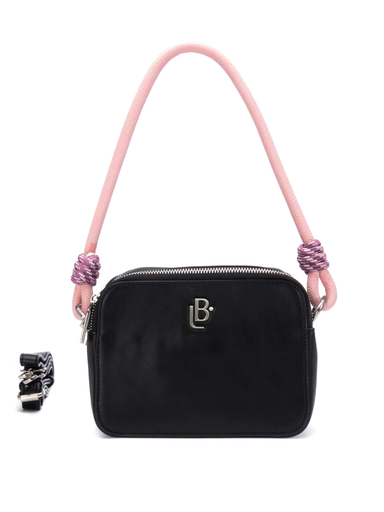 [LB184559NEG] Bolso LB Tipo Bandolera Anahi Negro