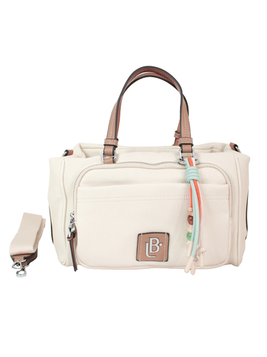 [LB184567BLA] Bolso LB Tipo Bandolero Everet Blanco