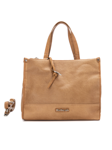 [183355CAM] Bolso Resfresh Tipo Satchel Helena Camel