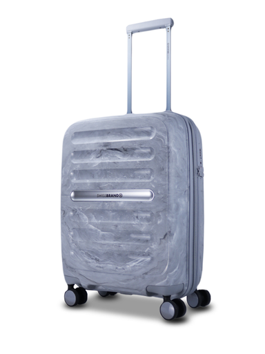 [E111187-002/28] Maleta Swissbrand Marble Grey 28"