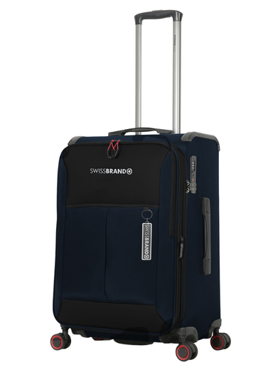 [E112188-401/28] Maleta Swissbrand Aura Navy 28"