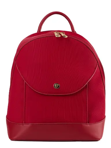 [LB2634-BU] Bolso LB Tipo Mochila Cristina Burgundy