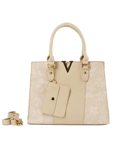 [LB2610-BEI] Bolso LB Tipo Tote Teresa Beige