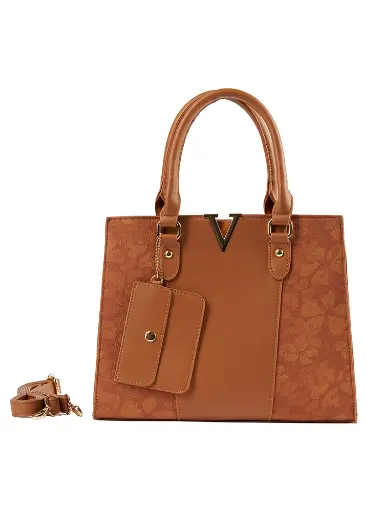 [LB2610-CO] Bolso LB Tipo Tote Teresa Café