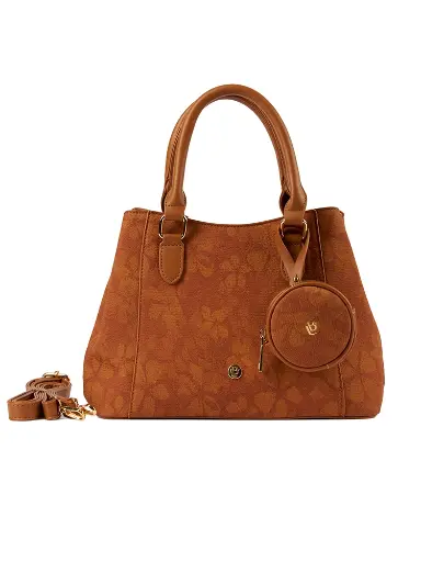 [LB2611-CO] Bolso LB Tipo Satchel Dilia Café