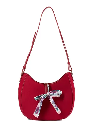 [LB2625-BU] Bolso LB Tipo Baguette Alejandra Burgundy