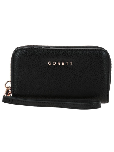 [GS26029-3] Billetera Gorett Mediana Para Mujer Estela Negro