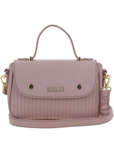 [MD25107-P] Bolso Bandolero Rosa Madison Lourdes 